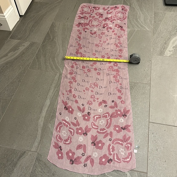 Rare Vintage Dior Blended Silk Scarf Square - Picture 4 of 7